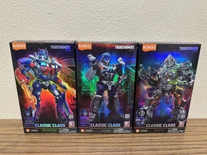 Lote de (3) Blokees Transformers Clase Clásica Megatron, Mirage y Optimus Prime - Imagen 1 de 8