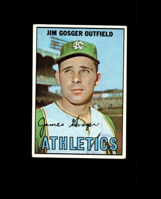 1967 Topps 17 Jim Gosger VG-EX #D1,424637 - Image 1 of 2