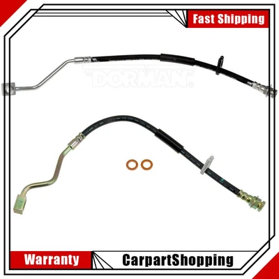 Linha de mangueira de freio dianteiro para Ford Excursion 7.3L 2005 2004 2003 2002 2001 2000 - Imagem 1 de 4