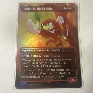 Lámina de gota de guarida secreta Knuckles the Equidna (lámina de arco iris) - Imagen 1 de 2