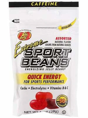 Jelly Belly Sport Beans- Extreme Assorted - Energy Chews With Caffeine [24-Pa... - Image 1 of 4