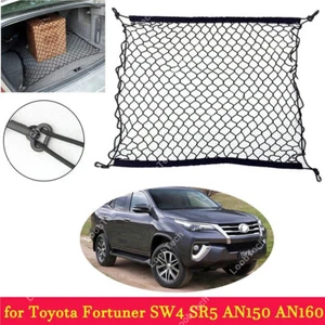 For Toyota Fortuner Trunk Pocket Luggage Storage Cargo Organiser Hook Nylon Net - Picture 1 of 6