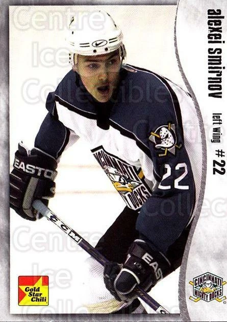 2002-03 Cincinnati Mighty Ducks #22 Alexei Smirnov - Image 1 of 1