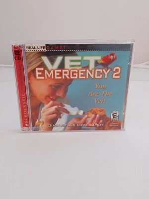 Vet Emergency 2 PC CD-ROM 2-Disc Diagnose and Treat 50 Pets Windows/MAC - Image 1 of 4