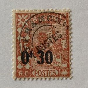 1944 ALGERIA OVERPRINT STAMP #187 MOSQUE SIDI ABD er-RAHMAN - Picture 1 of 2