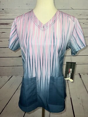 Greys Anatomy Barco Scrub Top Shirt XS Extra Small Spandex Stretch Nursing NWT - Image 1 of 4