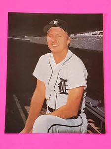AL KALINE 8X10 PHOTOGRAPH DETROIT TIGERS BASEBALL HALL OF FAME - Picture 1 of 2
