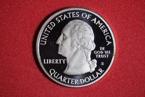 2009 S PROOF SILVER "DISTRICT OF COLUMBIA" WASHINGTON QUARTER #K52837 - Picture 1 of 2
