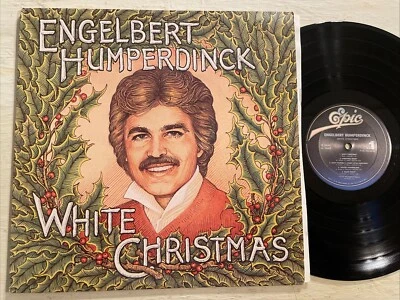 Engelbert Humperdinck White Christmas LP Epic 1984 + Inner Holiday M-!!!! - Image 1 of 4
