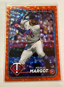 Twins Manuel Margot Mint 2024 Topps Update Orange Foil Parallel #170/299 - Picture 1 of 1