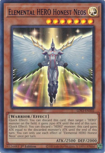 Gioco Di Carte Da Collezione Yugioh Elemental Hero Honest Neos Súper | Meses Sin Interés Singola Carta Espansione