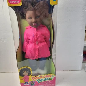 Kenner Positively Perfect Doll Kennedy New 18" - Picture 1 of 8
