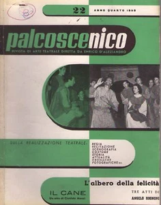 PALCOSCENICO, Rivista di arte teatrale - nr. 22, anno 1950 - Editrice Ancora - Picture 1 of 1