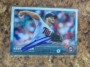 Kevin Jepsen signiert 2015 Topps Update Auto Minnesota Zwillinge - Bild 1 von 1
