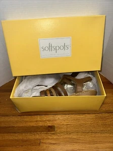 Softspots Sandals Womens 11M Heidi Tabacco Multi New In Box! - Picture 1 of 4