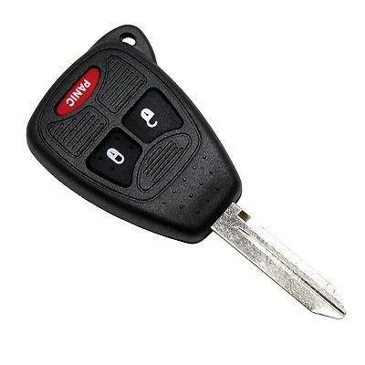 HQRP Uncut Blade Blank Key Remote Shell Case for Dodge Magnum 2005 2006 2007 - Image 1 of 4