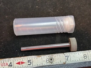 1 NOS Diamond  GRINDING WHEEL  3/14 x 1/4 x 1/4 w/ Carbide Shank Bit #3 - Picture 1 of 5