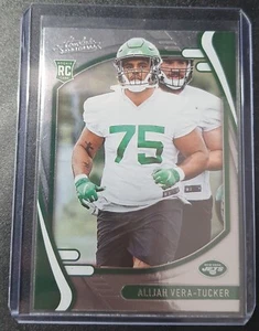 #199 - Alijah Vera-Tucker - Absolute Football 2021 - New York Jets - RC - Bild 1 von 2