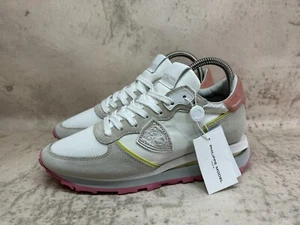 Zapatillas de Alta Philippe Modelo Paris Tropez TKLD-WP07 Hechas en Italia Talla 38 - Imagen 1 de 16