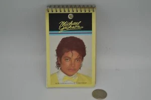 MICHAEL JACKSON Thriller Human Nature 1984 SMALL SPIRAL MEMO NOTEBOOK Mint OOP - Bild 1 von 1