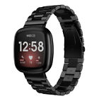 Stainless Steel Band Smart Watch Bracelet Wrist Strap  For Fitbit Versa 3/Sense