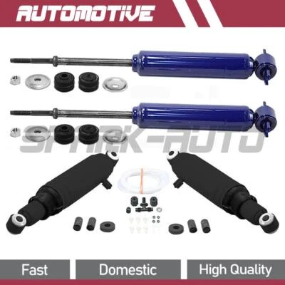 4x Amortiguadores de puntales delanteros y traseros para camioneta Plymouth Arrow 1980 1981 1982 Foto 1 de 4