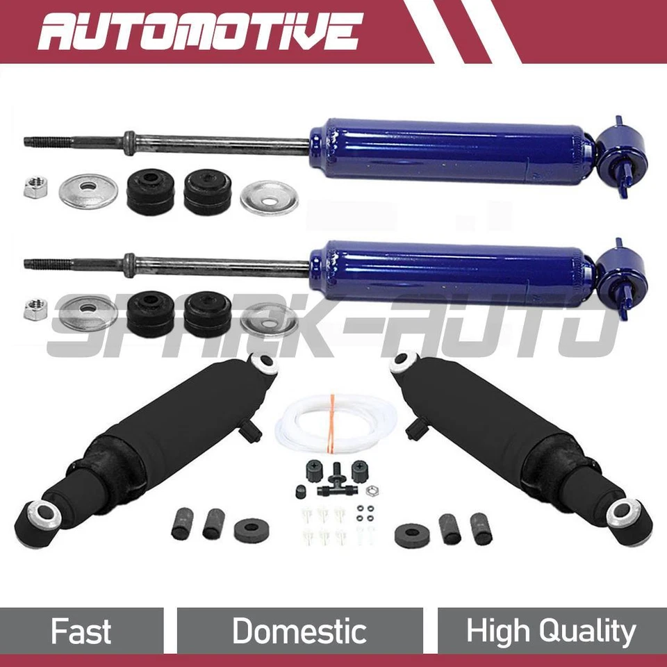 4x Amortiguadores de puntales delanteros y traseros para camioneta Plymouth Arrow 1980 1981 1982 Foto 1 de 4