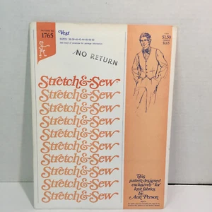 Chaleco para hombre Stretch & Sew #1765 talla 36-50 - Imagen 1 de 4