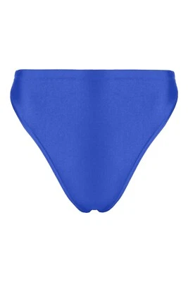 Damen String-Slip Royalblau hauteng elastisch stretch shiny glänzend S bis XXL - Bild 1 von 2