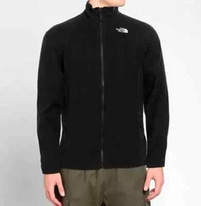 CHAQUETA POLAR LIGERA CON CREMALLERA COMPLETA ANCLA THE NORTH FACE PARA HOMBRE Negra Talla M,L,XL,XXL - Imagen 1 de 6