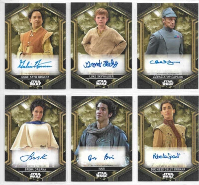 Topps - Star Wars Obi-Wan Kenobi Season 1 - Autograph & Sketch Card Selection - Image 1 of 4
