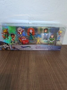 Disney 100 Years of Spirited Adventures 9 Actionfiguren Set Neu - Bild 1 von 2