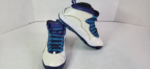 Air Jordan 10 Retro Charlotte Hornets 2016 Taglia 10 Sneakers Uomo - Foto 1 di 22