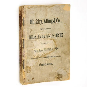 Markley Alling Besteck Geschirr Katalog 1880er Jahre Wm.Rogers Simpson Hall Miller - Bild 1 von 7