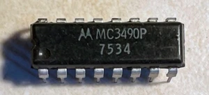 Motorola MC3490P - 7-stelliger Gasentlade-Display-Treiber - Neu aus altem Lagerbestand - Bild 1 von 1