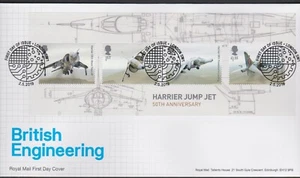 2019 - British Engineering Mini Sheet FDC - London SW1 Pmk - Post Free - Picture 1 of 2