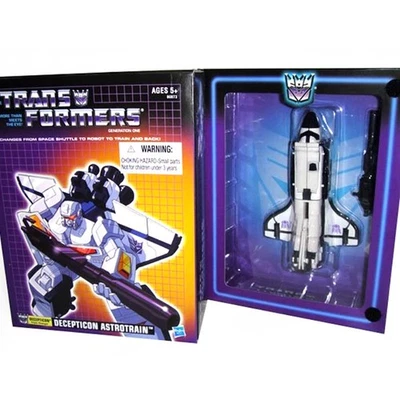 Transformers G1 Astrotrain Commemorative Series IX Vintage Figure Hasbro New - Image 1 of 4