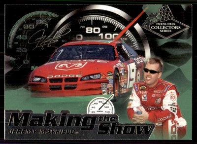 2004 Press Pass Collectors Series Making the Show #MS13 Jeremy Mayfield - Image 1 of 2