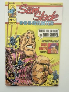 Sam Slade Robo-Hunter #9 Quality Comics June 1987 Good Clean Copy - Picture 1 of 5