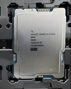 Intel Xeon Platinum 8592+ QS CPU 1,9GHz 64C/128T LGA4677 320MB Cache Prozessoren - Bild 1 von 2