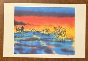 Jerry Garcia Wetlands Fine Art Lithograph Print Grateful Dead Poster #965/1000 - Picture 1 of 7