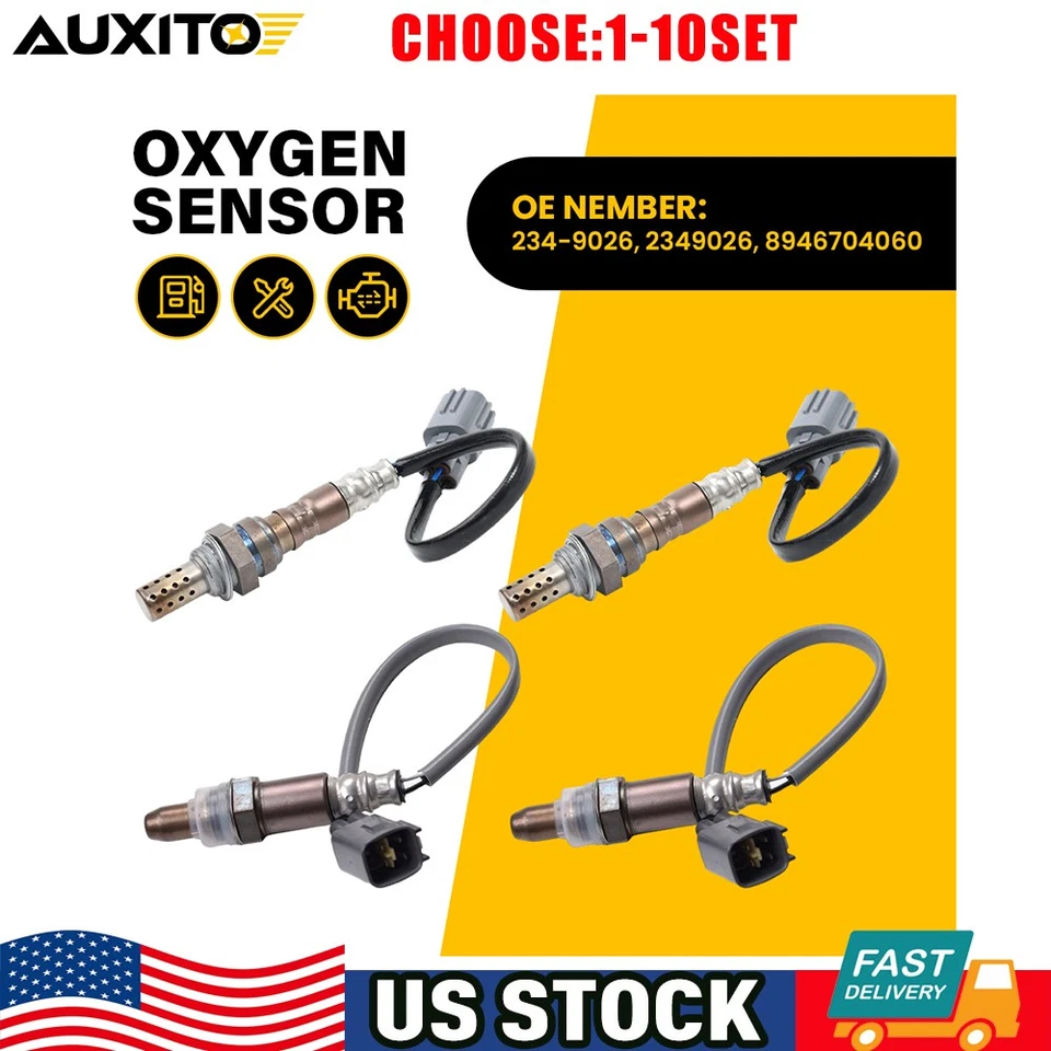 Upstream & Downstream Oxygen O2 Sensor For 2005 2006-2013 Toyota Tundra 4-20X - Image 1 of 4