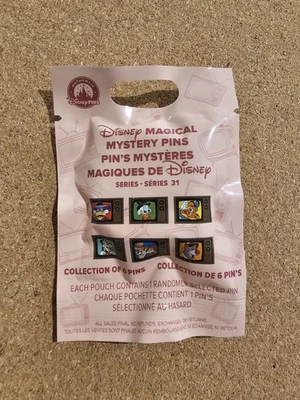 Заколка ЗАПЕЧАТАННАЯ 2025 Disney Parks Magical Mystery серия 31 Disney Afternoon TV - Изображение 1 из 2