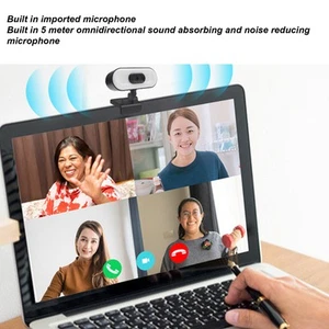 `2K Autofocus Usb Camera 1080P Hd Fill Light Computer Webcam With Mic For L - Photo 1/12