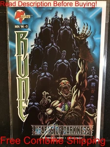BARGAIN BOOKS ($5 MIN PURCHASE) Rune Hearts of Darkness #3 Flipbook 1996 Malibu - Picture 1 of 4