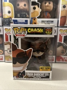 Funko Pop! Games - Crash Bandicoot Biker Outfit #275 Hot Topic Exclusive - Imagen 1 de 7