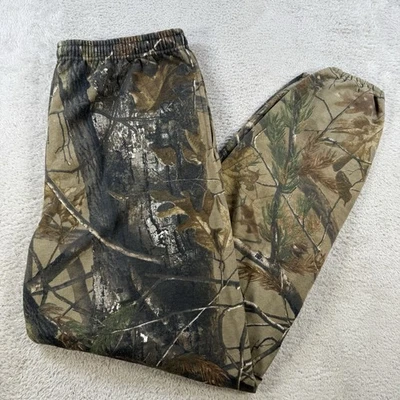Pantalones deportivos Russell Outdoors vintage para hombre 2XL Realtree camuflados polar Y2K caza Foto 1 de 4