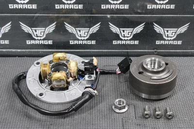 2006 06-09 YAMAHA YZ250F STATOR MAGNETO ROTOR FLYWHEEL 17D-85550-10-00 GOOD! - Image 1 of 4