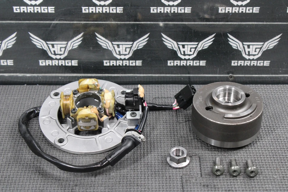 06-09 Yamaha YZ250F 2006 estator rotor magnético volante 17D-85550-10-00 ¡Bueno! Foto 1 de 4