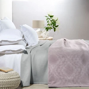 Caleffi copriletto in cotone e ciniglia matrimoniale cm 260 x 270 - Imagen 1 de 4